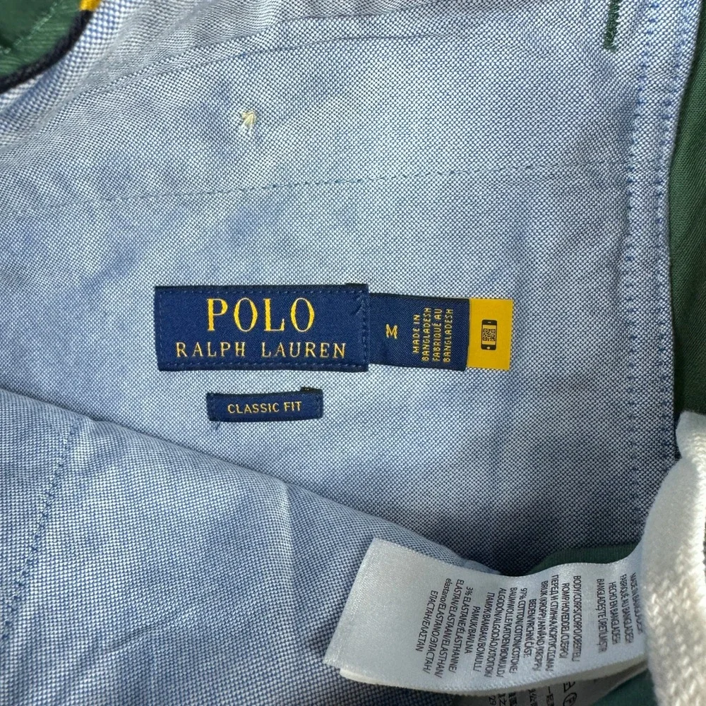 Polo Ralph Lauren Chino Pants Mens Md Green Classic Elastic Waist  MSRP $115 NEW